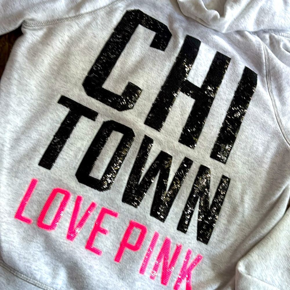 Pink Chi Town Zip Hoodie - Picture 2 of 5